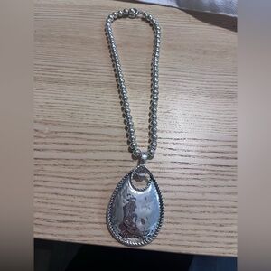Silver Necklace Chain with Pendant